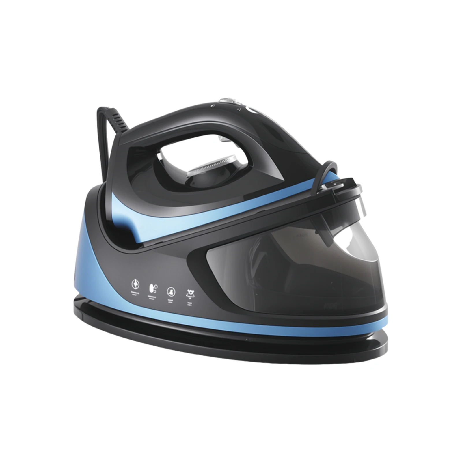 Plancha de Vapor Portátil de 2000W, Tanque de Agua Grande de 1.1L, Plancha de Vapor Profesional Presurizada con Suela de Cerámica, 220V, Máquina de Planchado de Telas para el Hogar