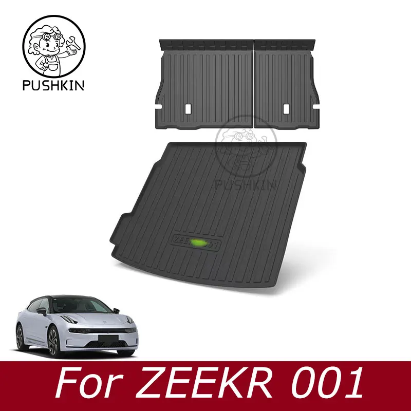 

For ZEEKR 001 2022 2023 2024 TPE 3D Floor Mats Trunk Pad Foot Mat Odorless Tray Car Accessories