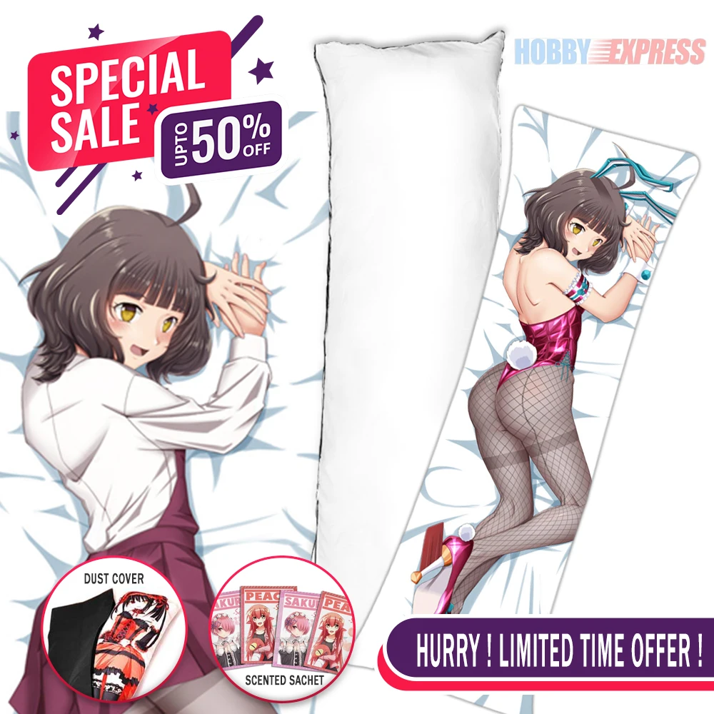 Хобби Экспресс Аниме Dakimakura Японский Otaku Waifu обнимающая подушка для тела Чехол Ninon Kishinami 021317