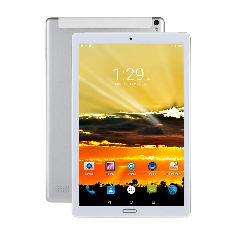 Tablet Chamada ZL80 4G, MT6580 Quad-Core, andróide 7.0, CPU, Wi-Fi, câmera dupla, 2 * Cartões Sim, 4GB de RAM, 64GB ROM, 10,1, vendas quentes