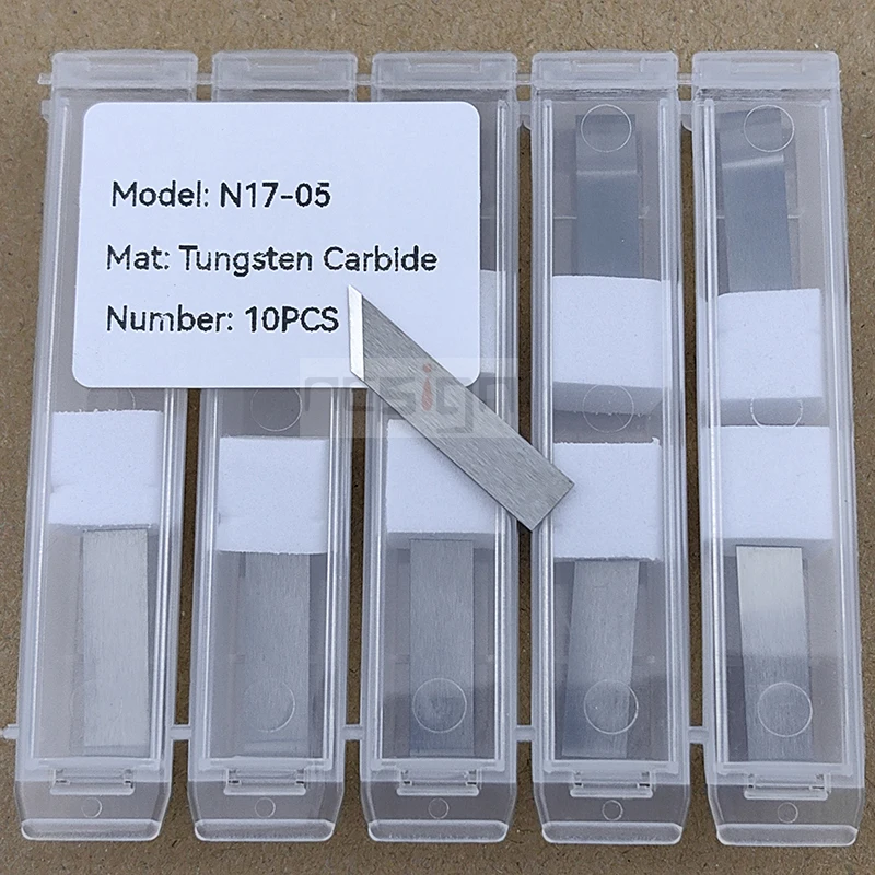 10PCS SINAJET N17-05 Carbide Cutter Oscillating Knife Router Blades Sinajet Drag Tool