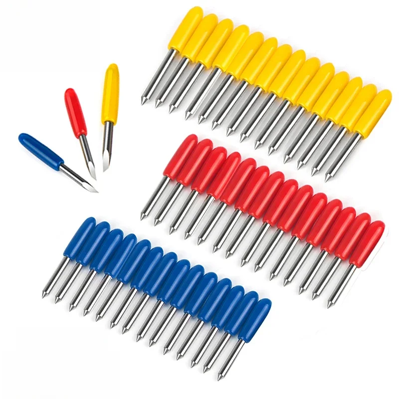 15 pièces 30 ° 45 ° 60 ° Summa D – traceur de découpe à lame, lame de coupe en vinyle, couteau à aiguille, outil de coupe