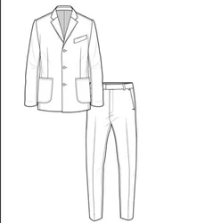 Custom Made Suit (two piece suit)