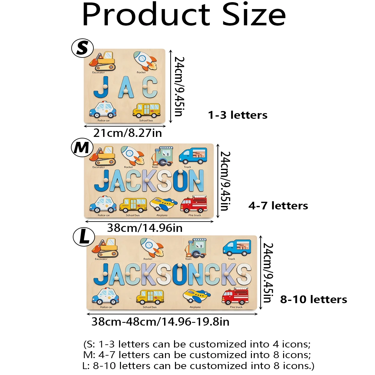 Custom Name Puzzle, Personalized Letter Puzzle, Cute Wooden Alphabet Puzzle, Home Learning Activity, Customized Name Blocks.