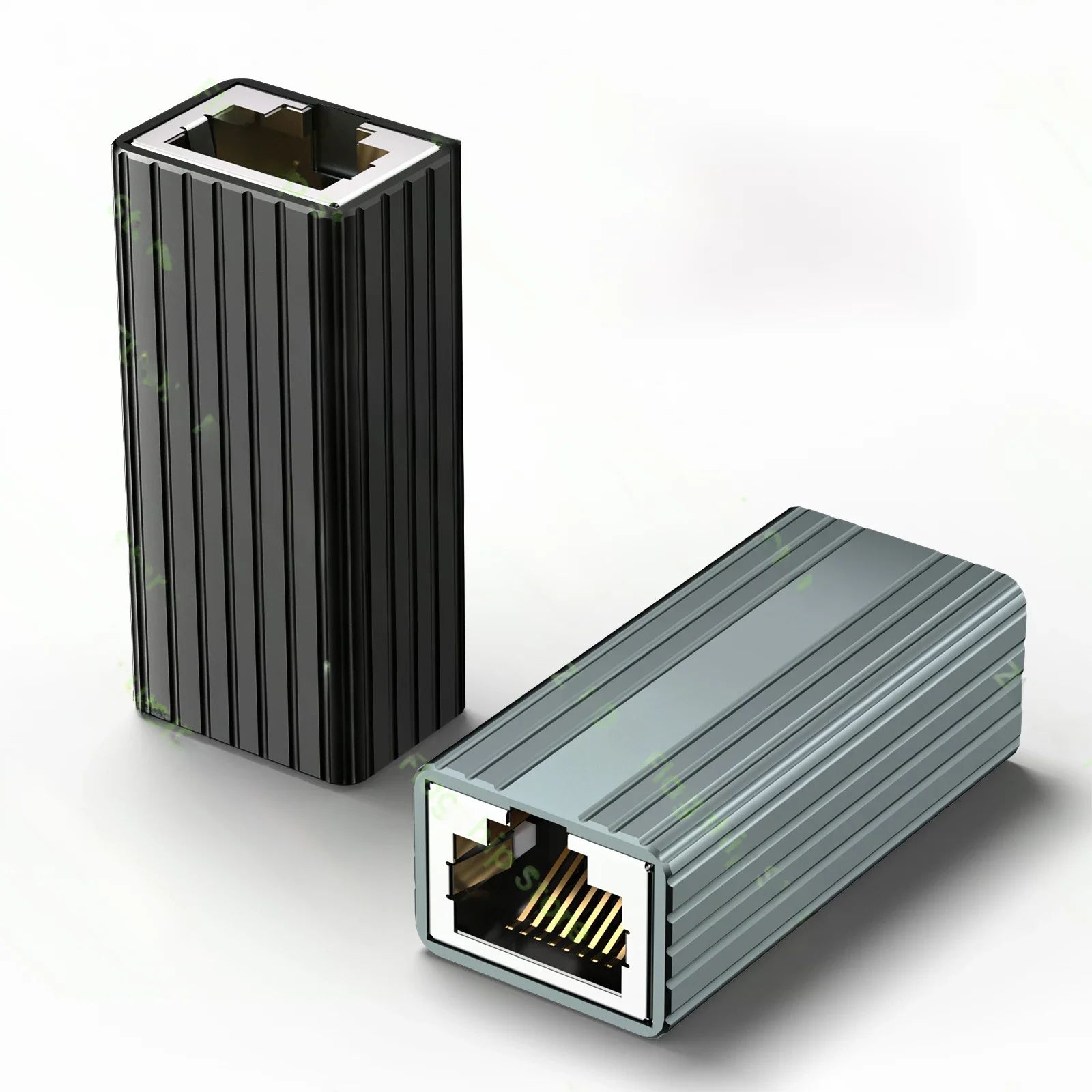 1/2/5/10 sztuk 10 gb/s złącze RJ45 żeńskie do żeńskiego przedłużacz sieci gigabitowej rozszerzenie dla Cat8 Cat7 Cat6 Adapter kabla Ethernet — 2