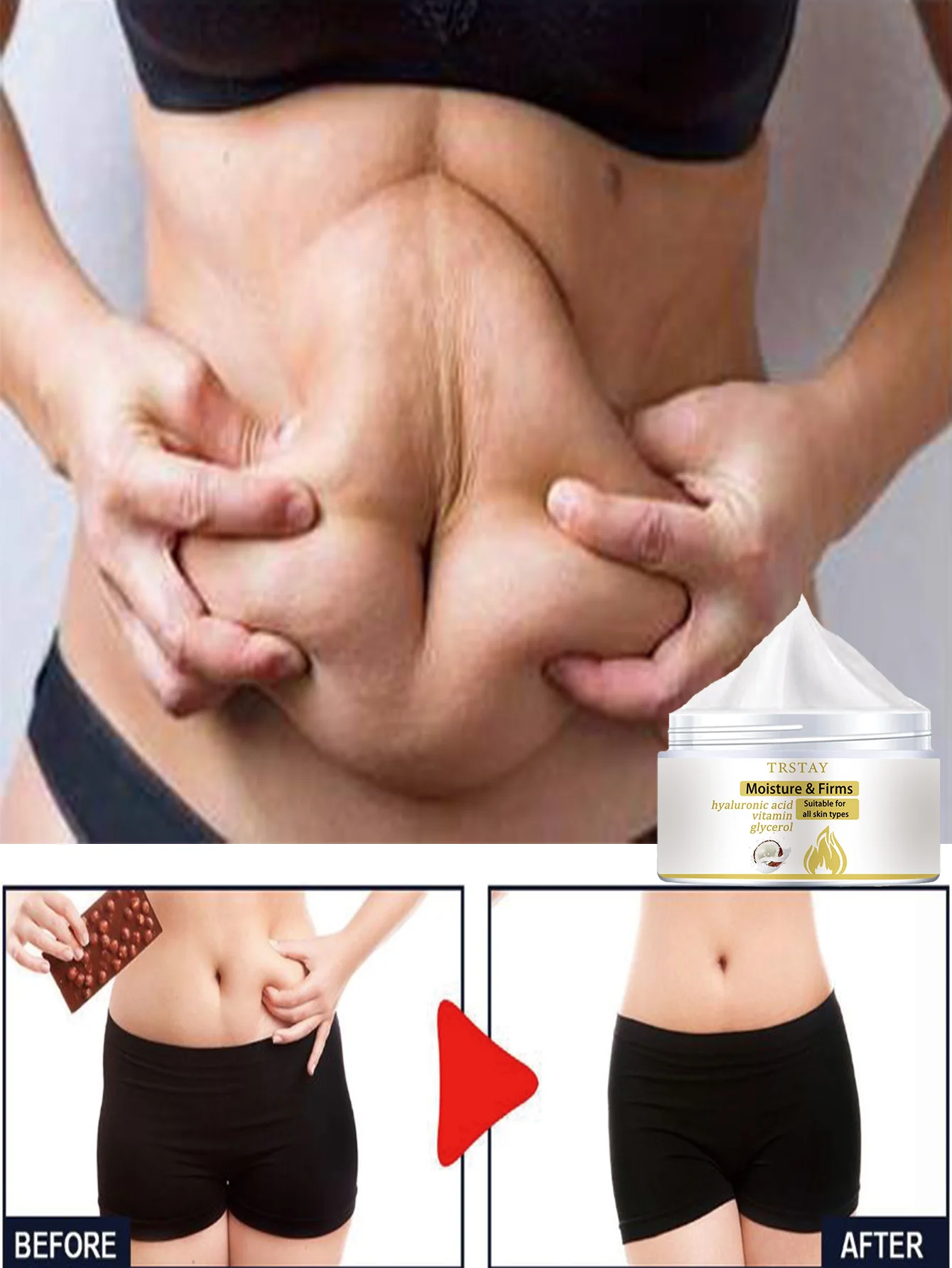 

Крем для похудения для талии и живота, морозного тела, проникает, разступает стойкий жир, мгновенно формирует жир без отскока