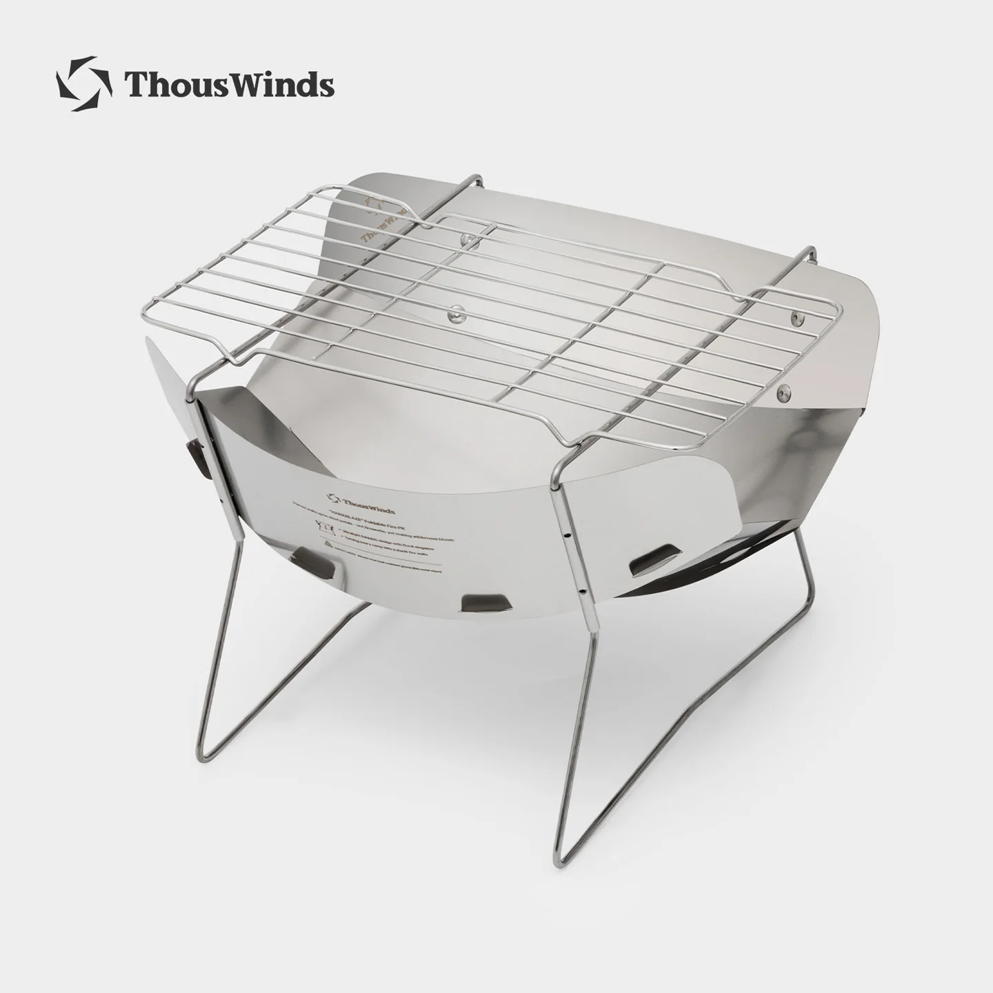 ThousWinds Hanablaze 초경량 야외 접이식 스토브 캠핑용 빠른 설치 나무 스토브 화로 트레킹 난방 요리용 썸네일 5