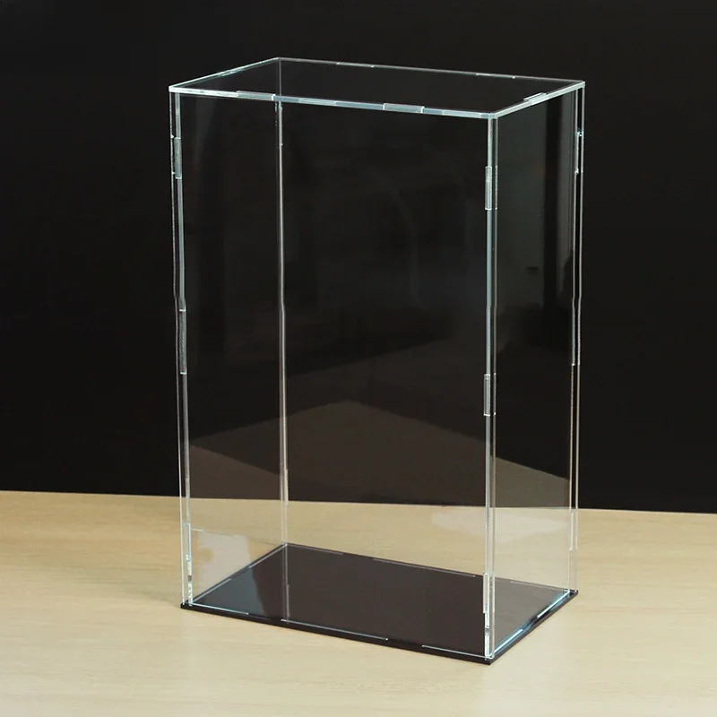 Grand vitrine en acrylique pour figurines, boîte d'exposition transparente, vitrine pour jouets/LEGO/ objets de collection/Figurine/stockage de souvenirs