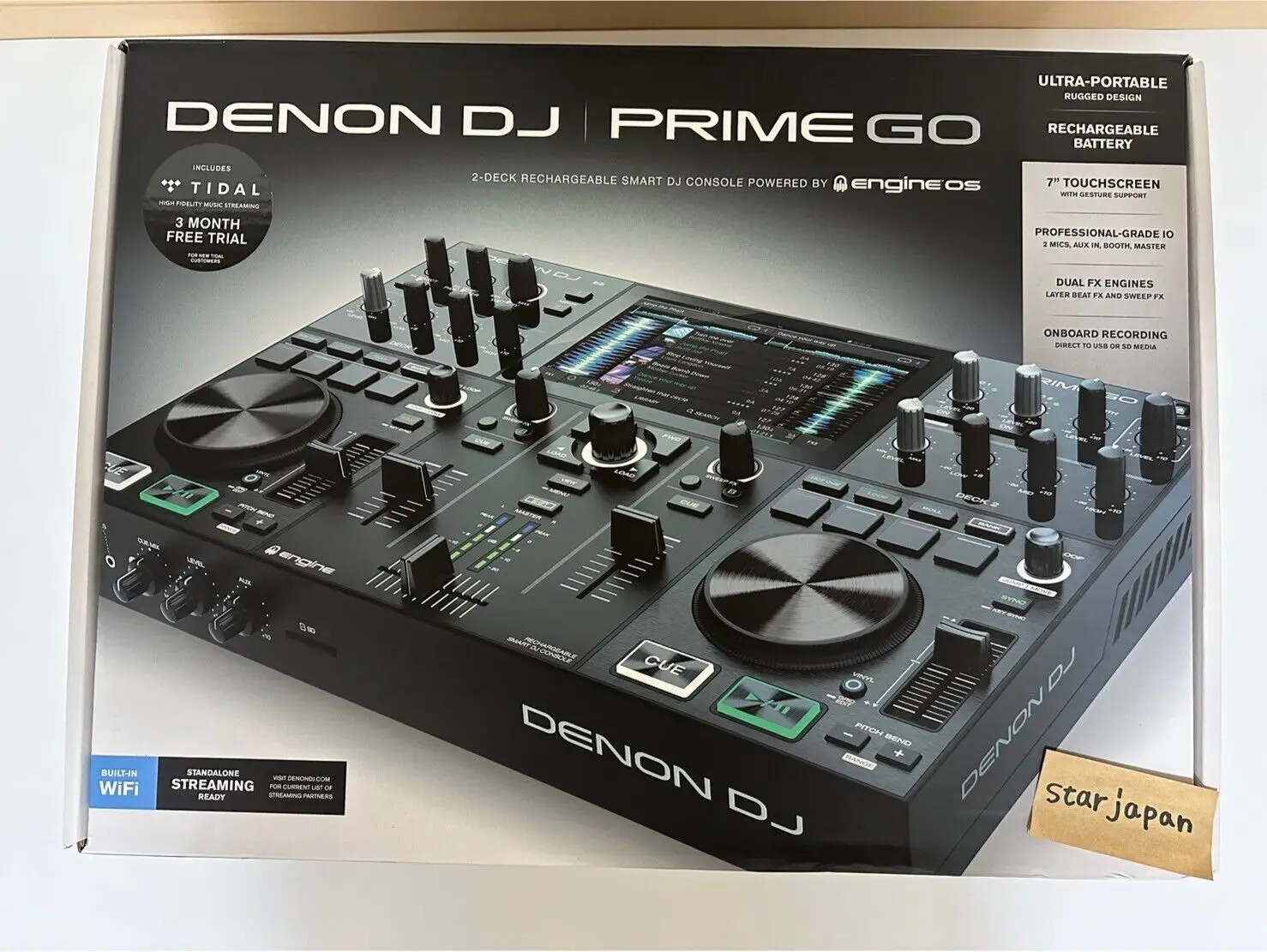 خصم 2025-100% على مبيعات DenonS DJ PRIME GO وحدة تحكم DJ الذكية مع بطارية قابلة لإعادة الشحن بشاشة لمس عالية الدقة