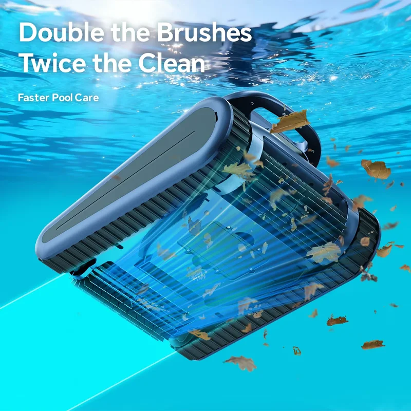 nettoyeur piscine robotisé seauto – vue détaillée