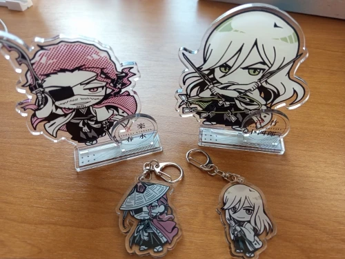 Bleach Acrylic Keychain