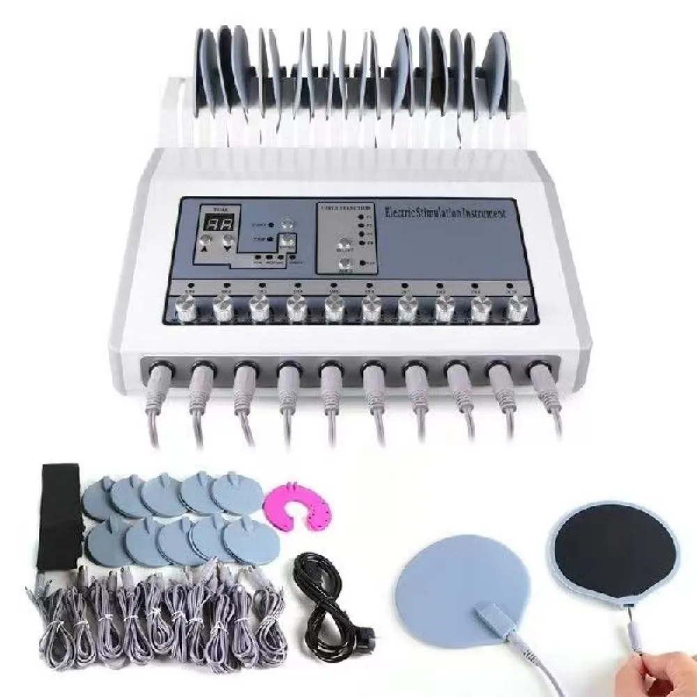 Machine électrique amincissante pour le corps, microcourant EMS, perte de poids, vagues russes, masseur EMS, appareil de myostiLiban ation, soins de la peau, beauté