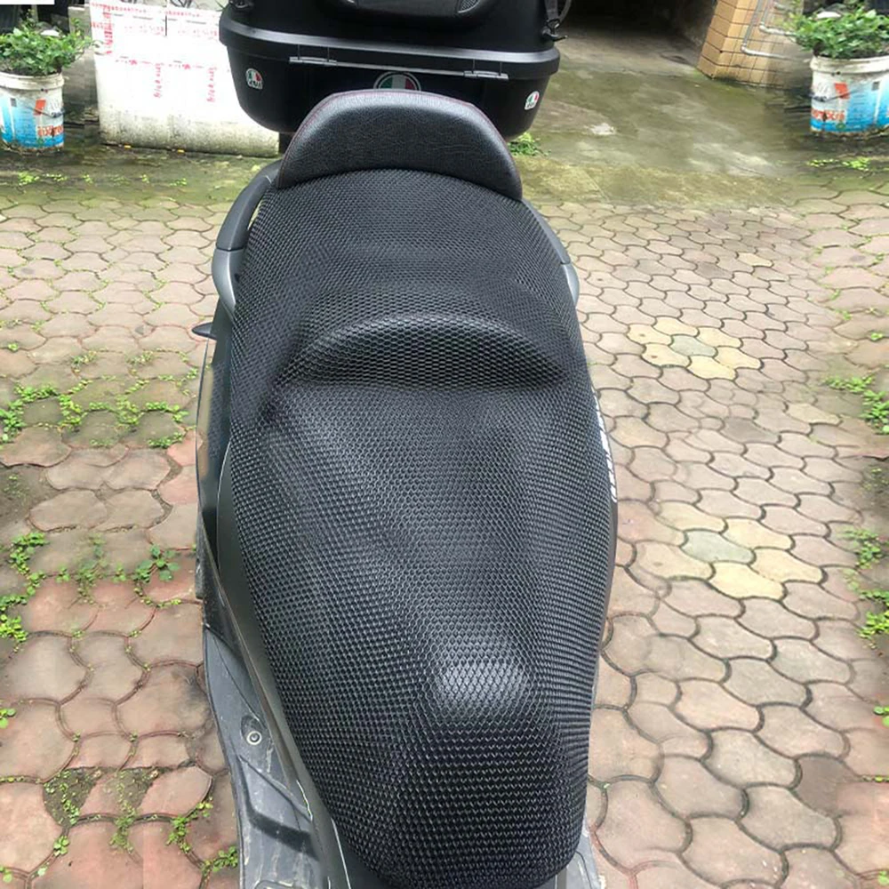 Motorcycle Breathable Mesh Seat Cushion Protect Cover For PIAGGIO MP3 300 500 Accessories Bike Insulation Seat Cover Protector