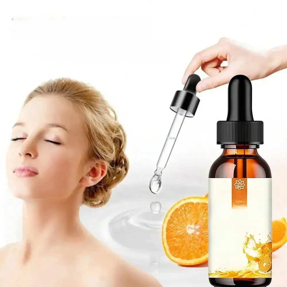 Vitamin C Gesichts essenz enthält Hyaluron säure Entferner für dunkle Flecken feuchtigkeit spendende