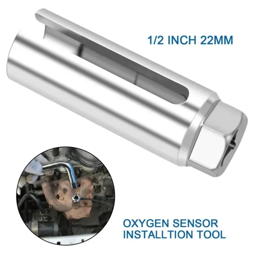 Picture 6: 1pc Universal 22mm 1/2'' Drive Car Oxygen Lambda Sensor Socket Wrench Removal Installation Tool Professional Car Accessories