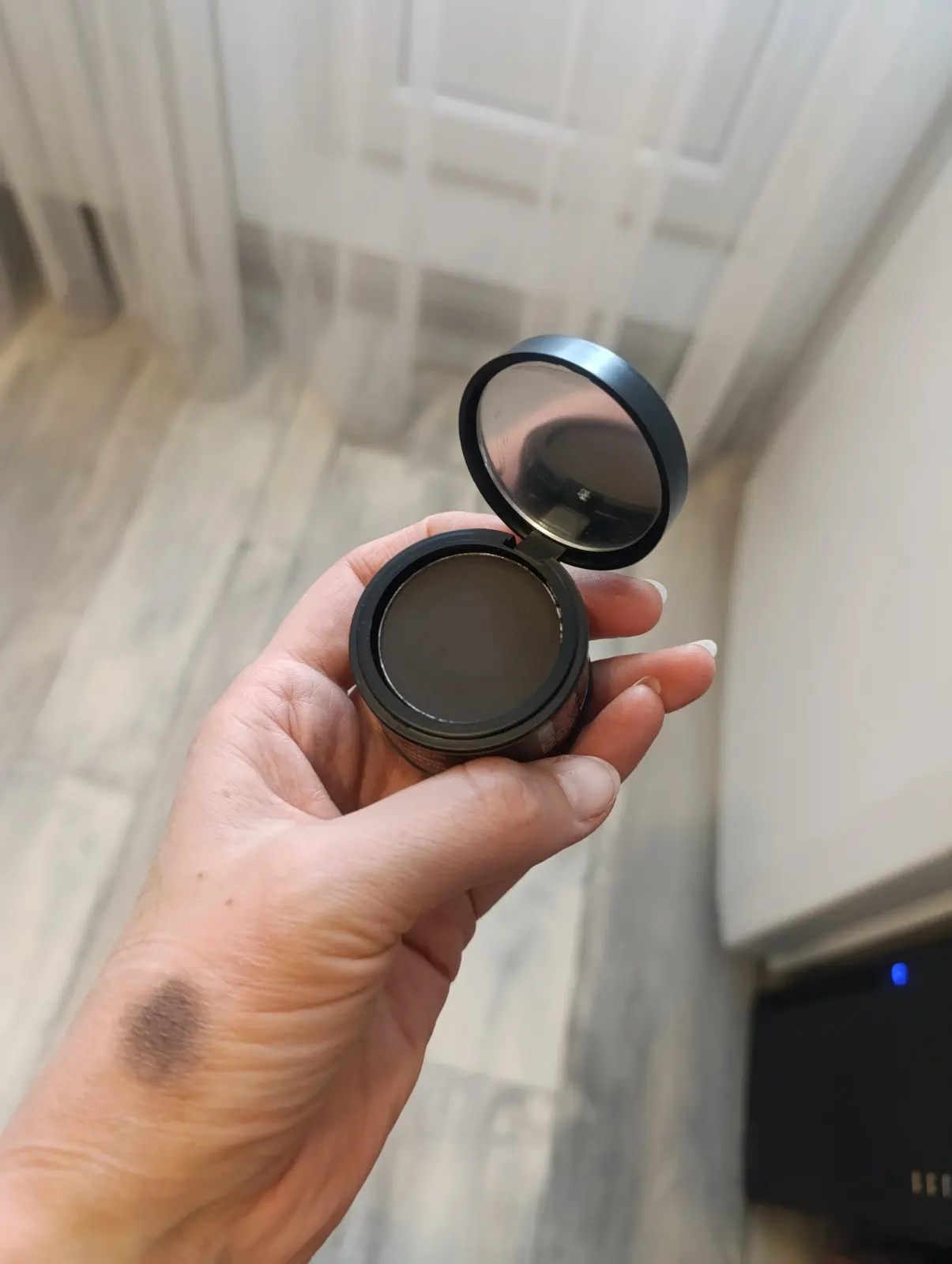 14 Color Hair Line Powder Black Root Up Natural Instant Waterproof Hairline Shadow Concealer Coverage Paint Repair Fill In Hair photo review
