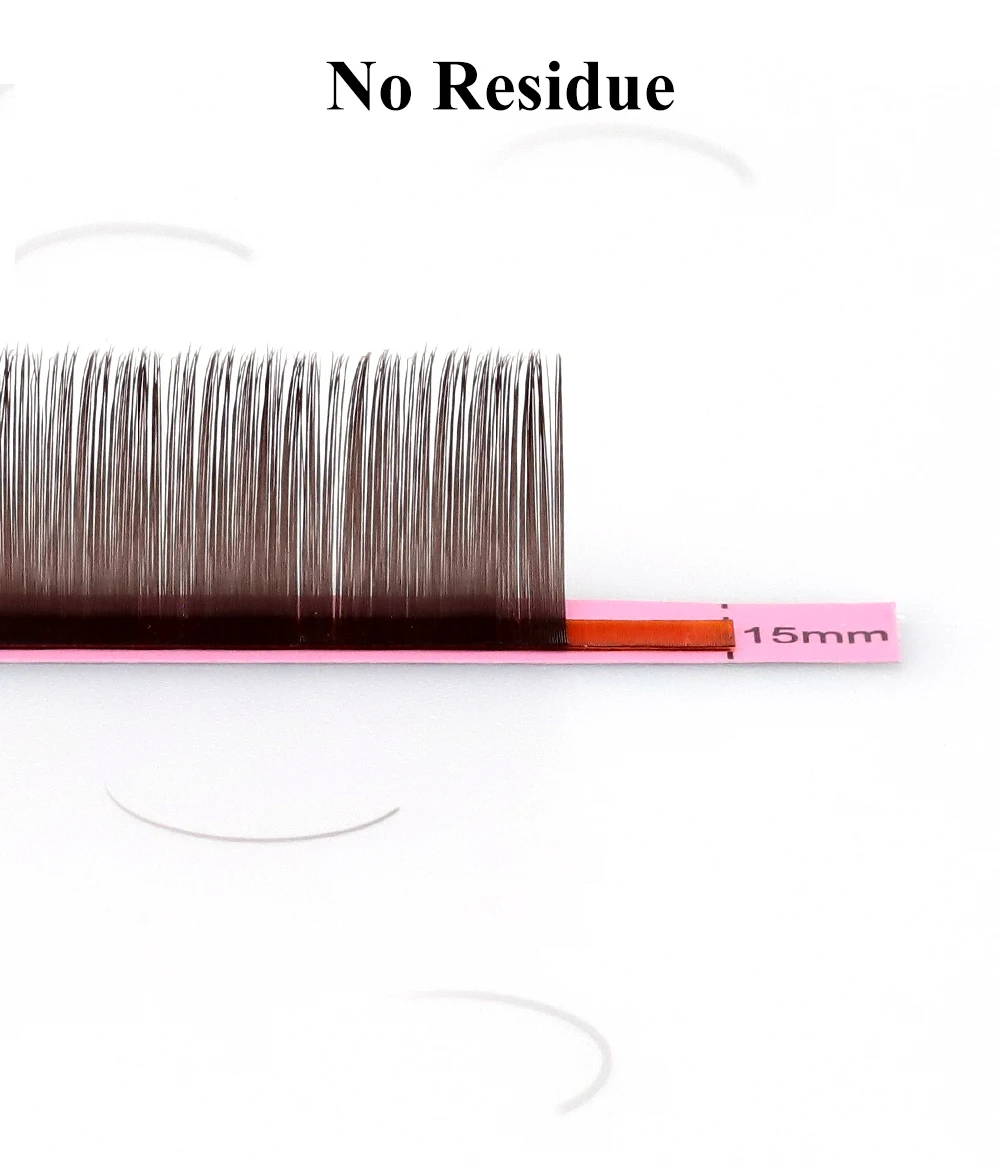 NAGARAKU Braune Wimpern Einzelwimpern-Make-up 16 Reihen Braune Farbe Hochwertig Super Weich Natürlich Synthetisches Nerzhaar – Detail 11