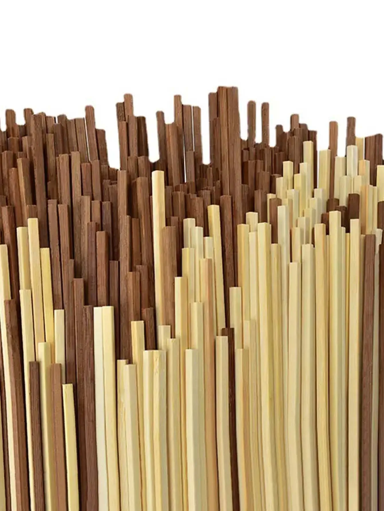 10pcs Round Square Wooden Sticks Wooden Bar Craft Handcraft Making Airplane Building Model DIY Handmade Art Supplies