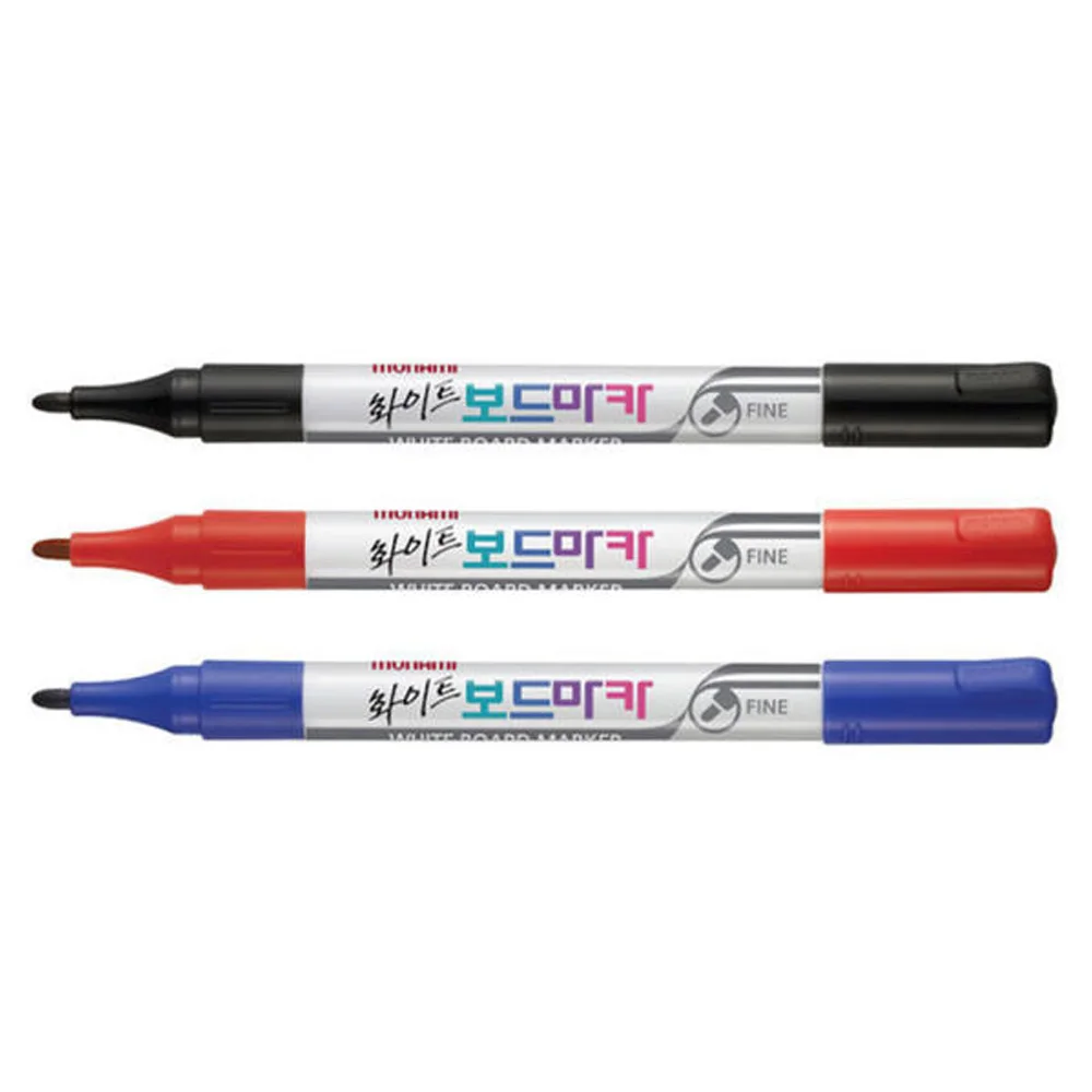 모나미 화이트 보드마카 FINE 낱개 color white board marker FINE 1ea