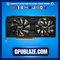 USED Palit 3060ti NVIDIA RTX GAMING GPU - 8GB - GDDR6 - Used