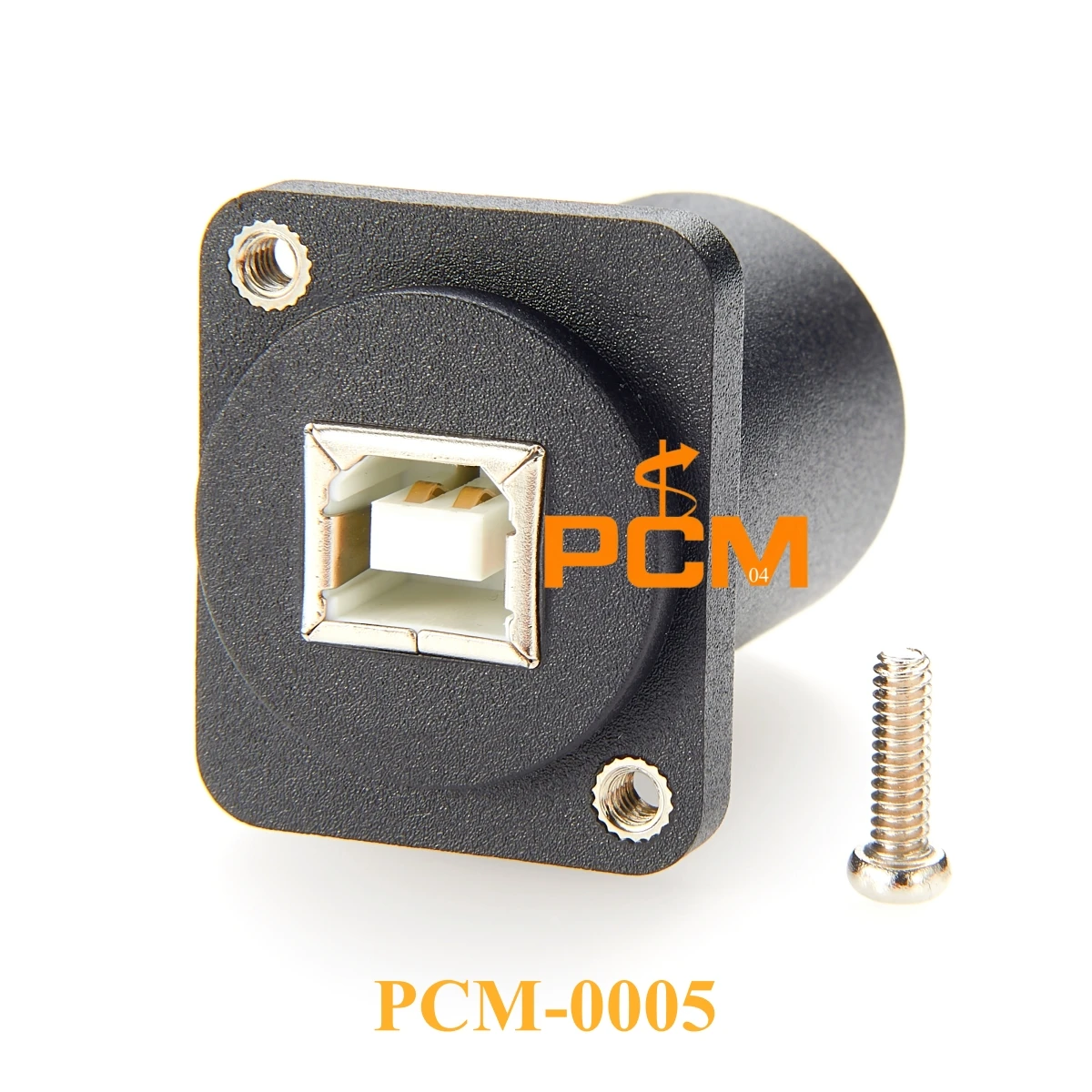 1 unidade Conector USB 2.0 Tipo D B para USB 2.0 A A Fêmea, Adaptador Conversor de Chassi para Montagem em Painel, Conector Jack Sem Solda Neutrik