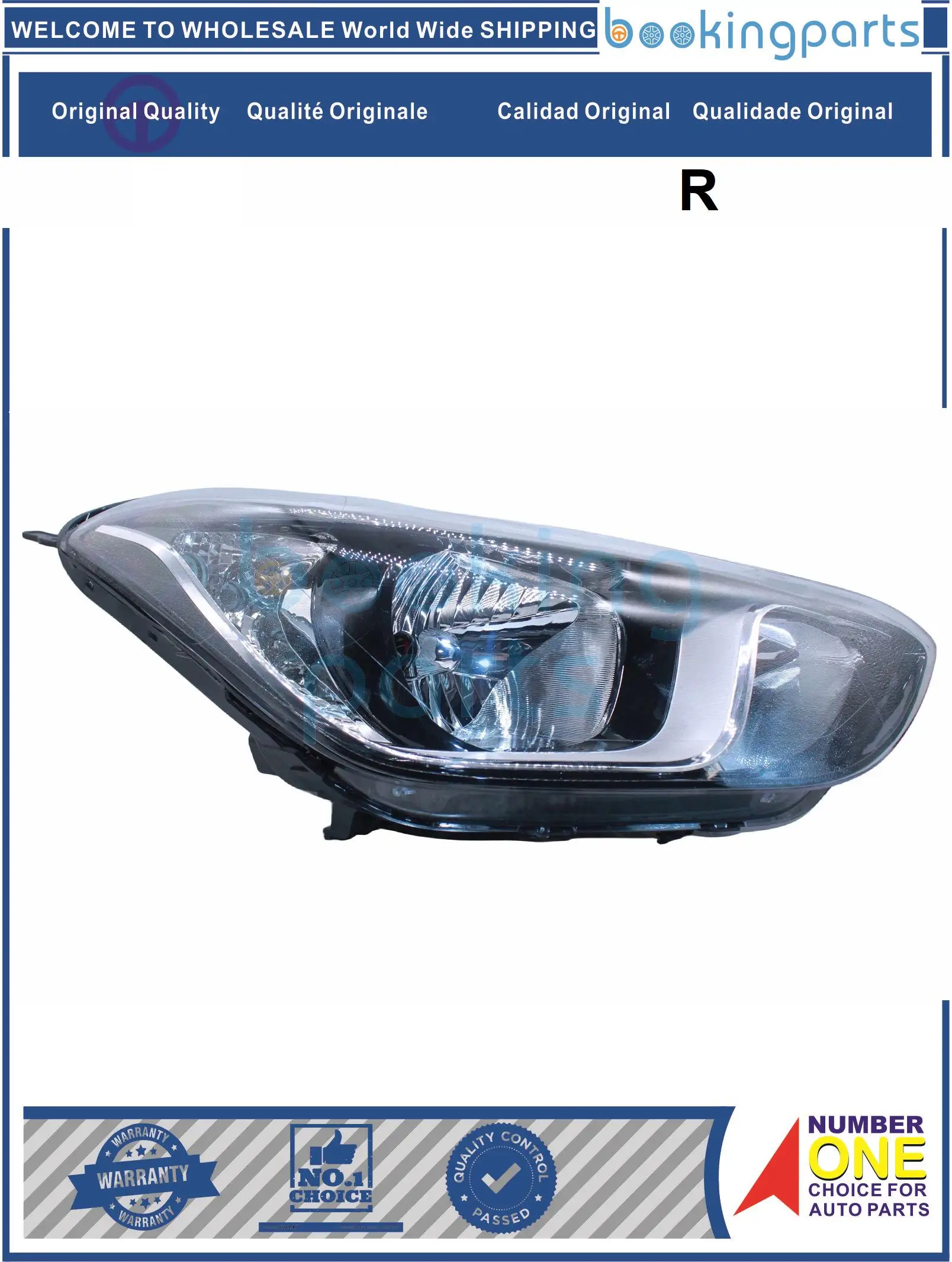 

HEA64146(R),92102-4P500,921024P500 Headlamp For HYUNDAI I20 2013