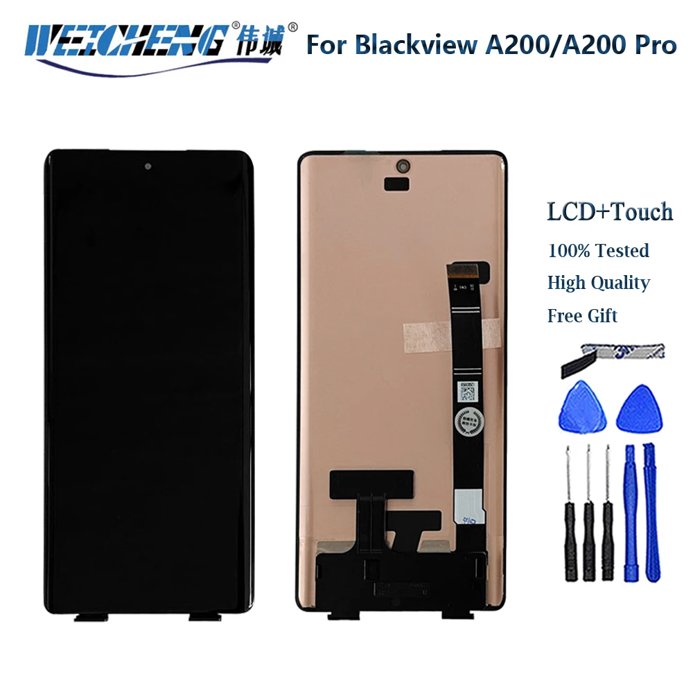 新しいオリジナル-oled-ディスプレイ-blackview-a200-pro-a200-用タッチスクリーン-lcd-デジタイザーアセンブリ交換修理