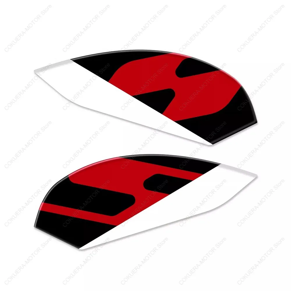 

Motorcycle Fuel tank side sticker for S1000RR S 1000 RR 2022-2023 Black Storm Stickers 3D Guards Tank Epoxy Resin Sticker