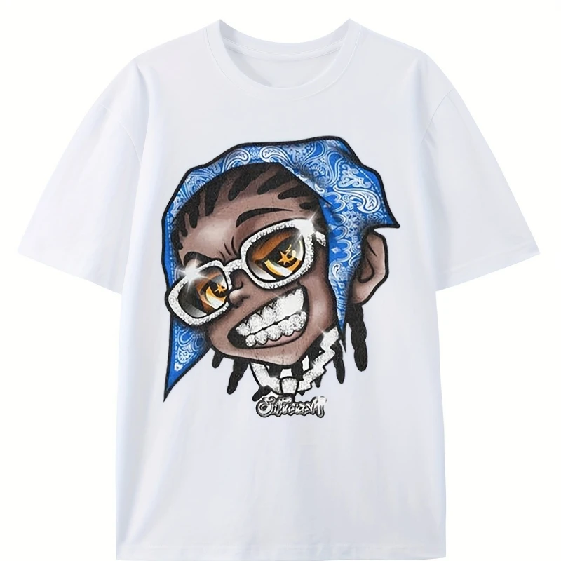 

Men's Casual Short Sleeve Pure Cotton T-Shirt High Quality Soft Cotton Versatile and Stylish Design