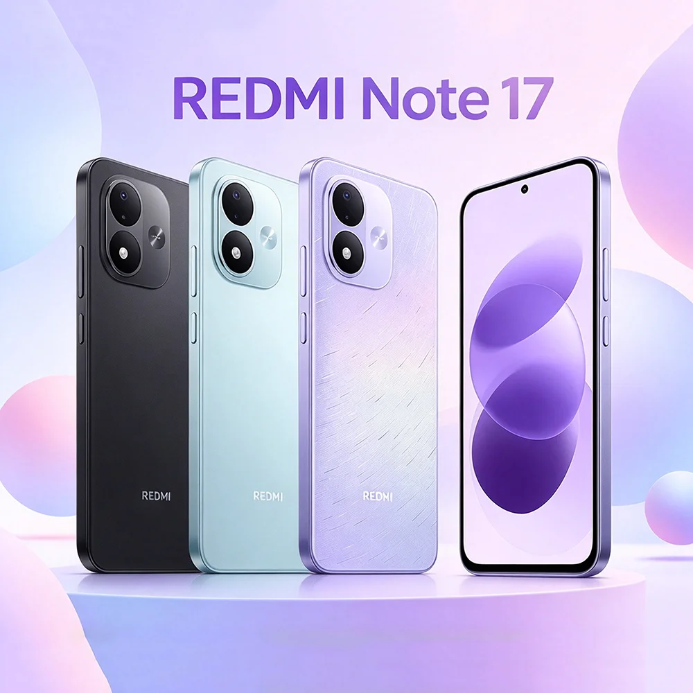 Xiaomi Redmi Note 17, versión global 4G/5G, teléfono inteligente con pantalla AMOLED de 6,99" y 120 Hz, cámara de 50 MP, batería de gran