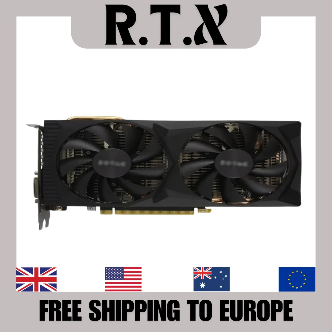 2024 Used ZOTAC RTX 2060 SUPER 8GB Video Cards GPU RTX2060 GAMING Graphic Card 2060S