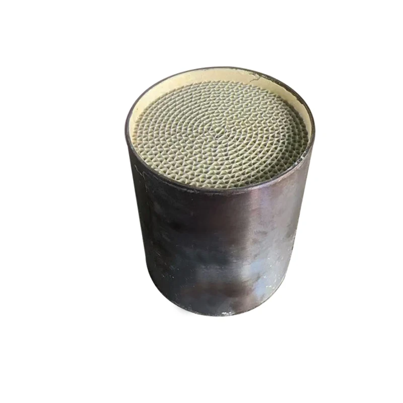 48x60mm Hochwertiger Motorrad-Katalysator EURO3 4 5 6 Metall-Wabenkern mit Beschichtung Schalldämpfer für Motorrohr