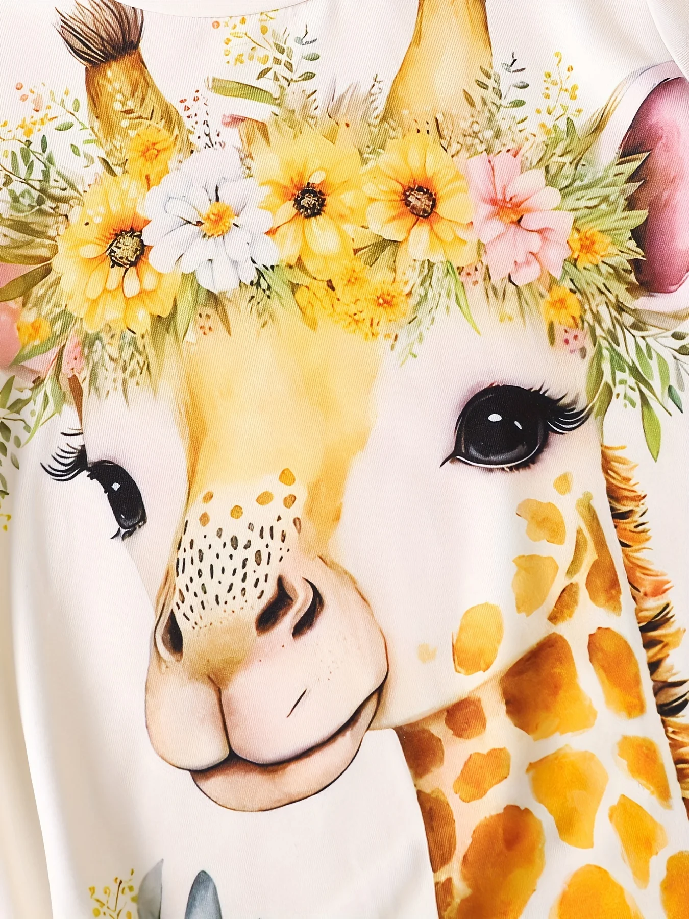 Girl Giraffe 3D Print Short Sleeve TShirt Summer O-neck Harajuku Tshirt Short Sleeve Cartoon Fashion Streetwear Tee Kid Clothing