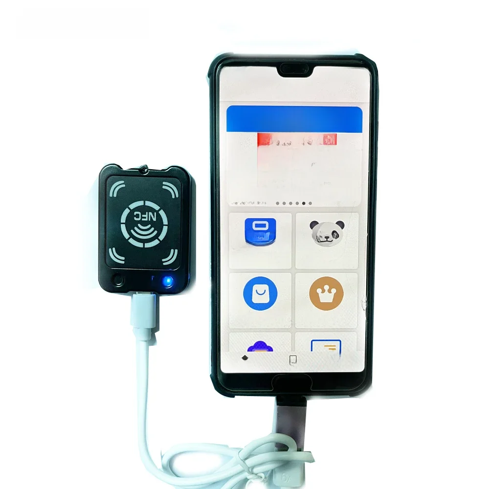 NFC-Mini532 rfid nfc copiadora 13.56mhz cartão decodificador duplicador versão em inglês função de