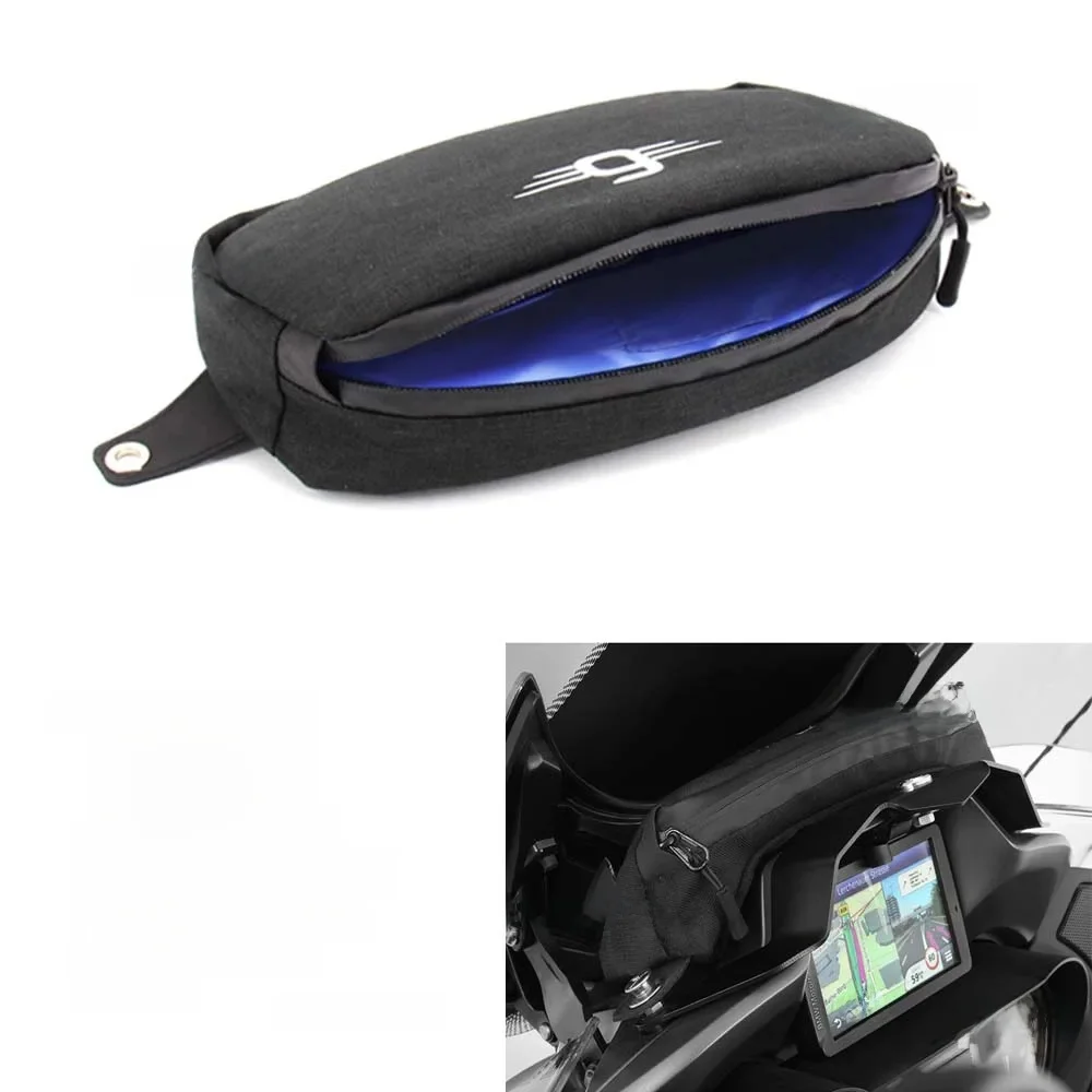 Wodoodporna torba do przechowywania na motocykl, torba na kierownicę, torba do podróży i nawigacji, przeznaczona do modeli K1600B, K1600GT, K1600GTL, K1600 Grand America. — 2