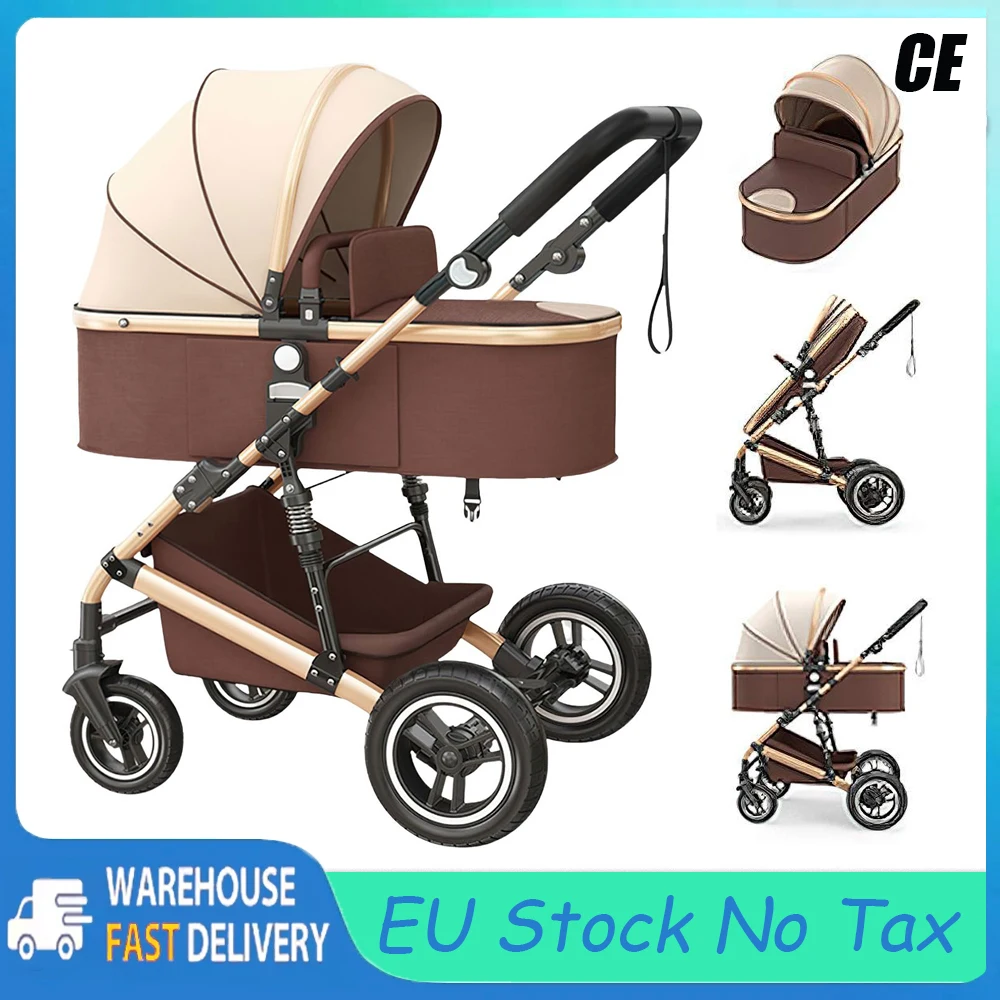 Baby Stroller 3 in 1 Stroller Baby light Stroller pram Baby travel Stroller Car for Newborn Baby Trolley folk Strollers