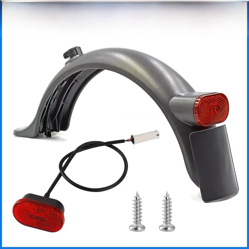 Garde-boue arrière pour Xiaomi 3 M365 Pro PRO 2 1S, pour Scooter électrique, Skateboard, pneu, ensemble de supports de garde-boue, feu arrière