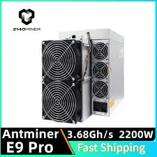 

FA Antminer E9 Pro (3,68Gh) от майнинга Bitmain EtHash алгоритм