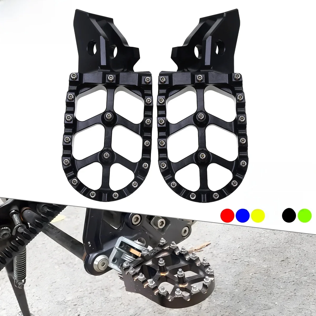 AliExpress LFMT Motorcycle Footrest Foot Pegs Footpegs Rests Pedals For Sur-Ron Surron Ultrabee Ultra Bee Off-Road Electric Vehicle Dirt Bike