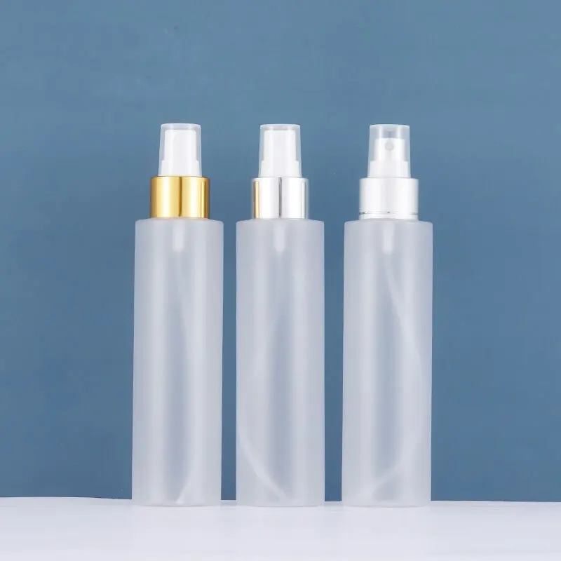 Ml200ml gefrostete Plastik Haustier flasche Nebel Sprüh pumpe Toner Toilette Blumen wasser Essenz flüssige Feuchtigkeit Hautpflege Verpackung