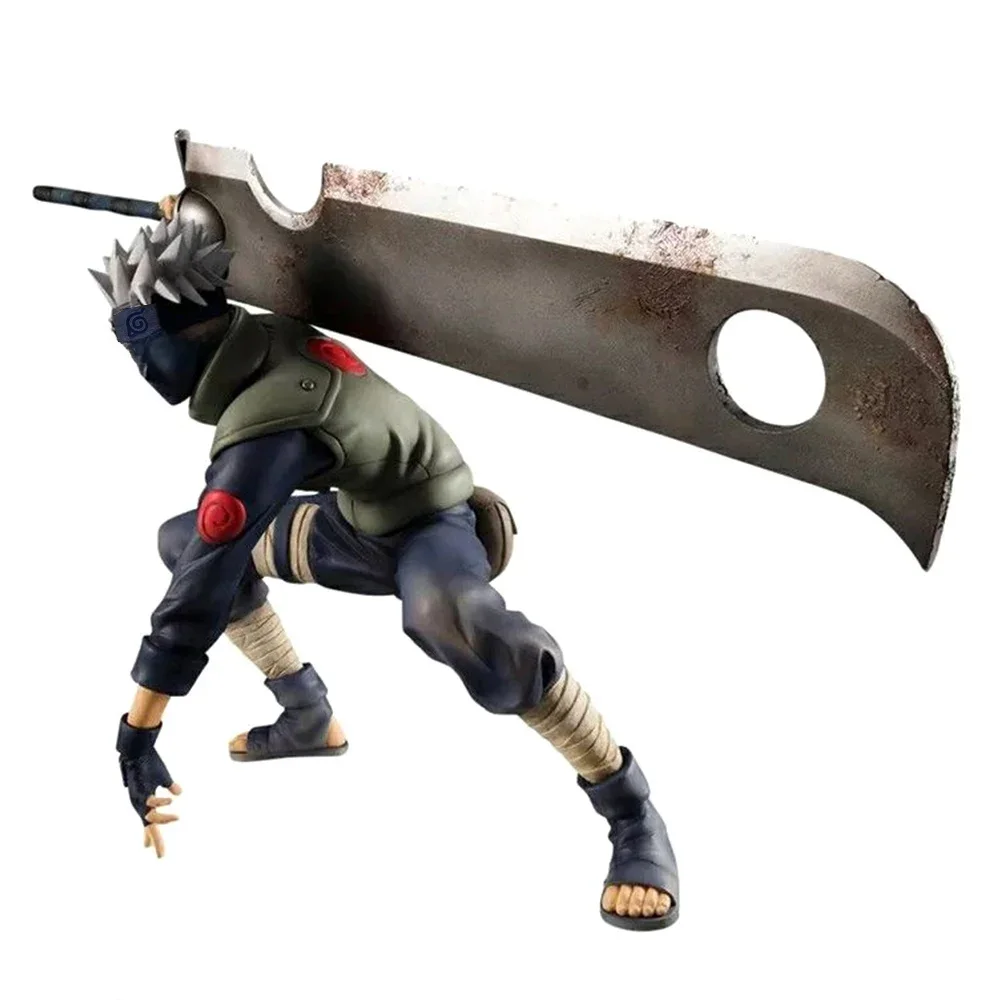 Hatake Kakashi Figuren Anime Naruto Figur Naruto Action figur Zubehör Auto Ornamente Cartoon Kinderspiel zeug coole Geburtstags geschenke