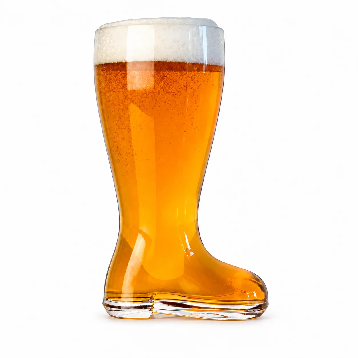 Big Betty Das Boot - Glass Beer Boot Mug for Oktoberfest Celebration, St. Patrick's Day, Bachelor/Bachelorette Parties