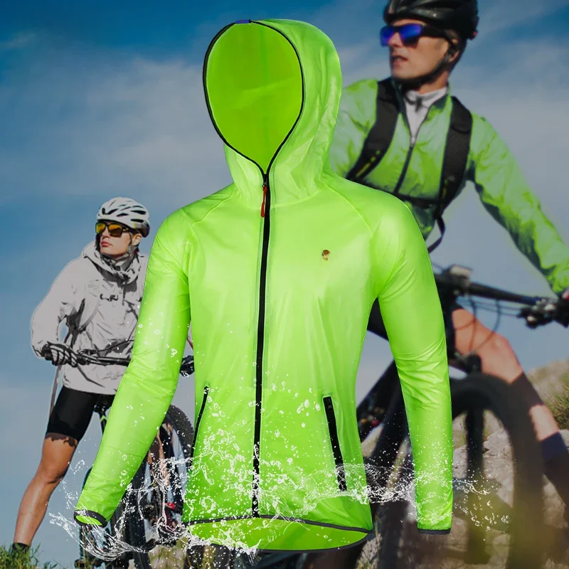 AliExpress X-TIGERT Cycling Raincoat Cycling Jackets Green Bicycle Waterproof Jersey Windcoat MTB Bike Clothing