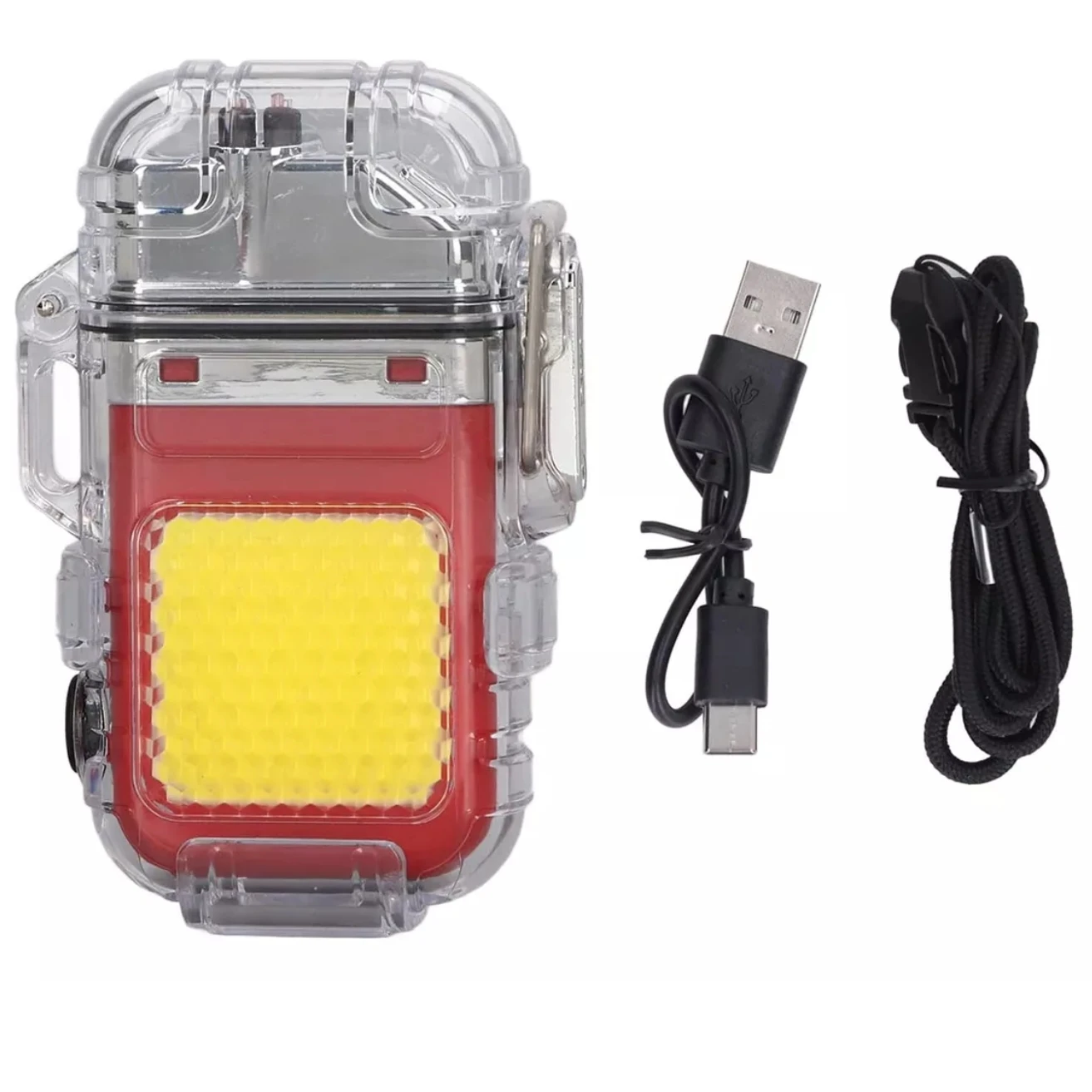 Lanterna Isqueiro Plasmático Led ، قابلة لإعادة الشحن