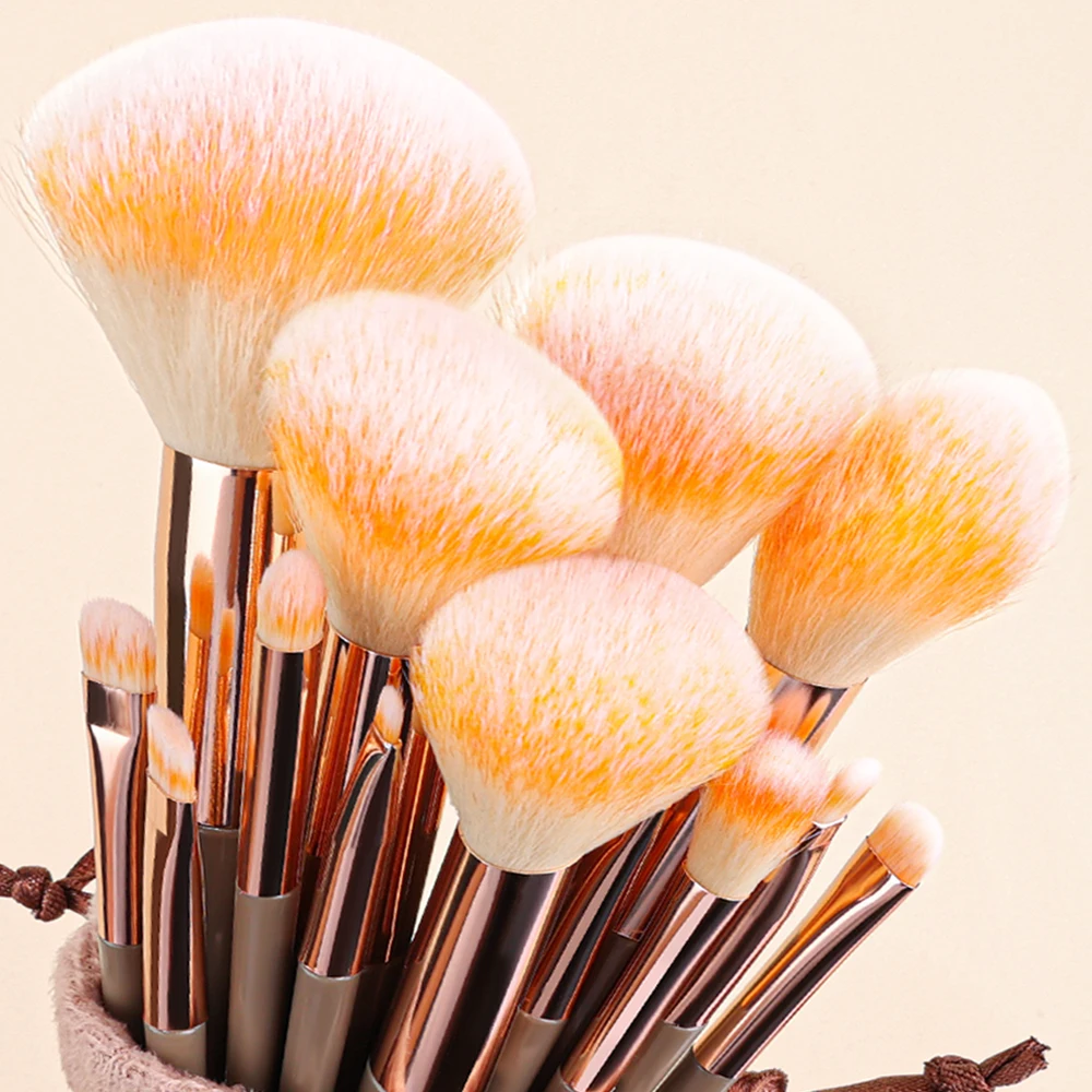 

10-13pcs Makeup Brushes Set Soft Fluffy Foundation Blush EyeShadow Concealer Loose Powder Detail Brush Highlighter Cosmetic Tool