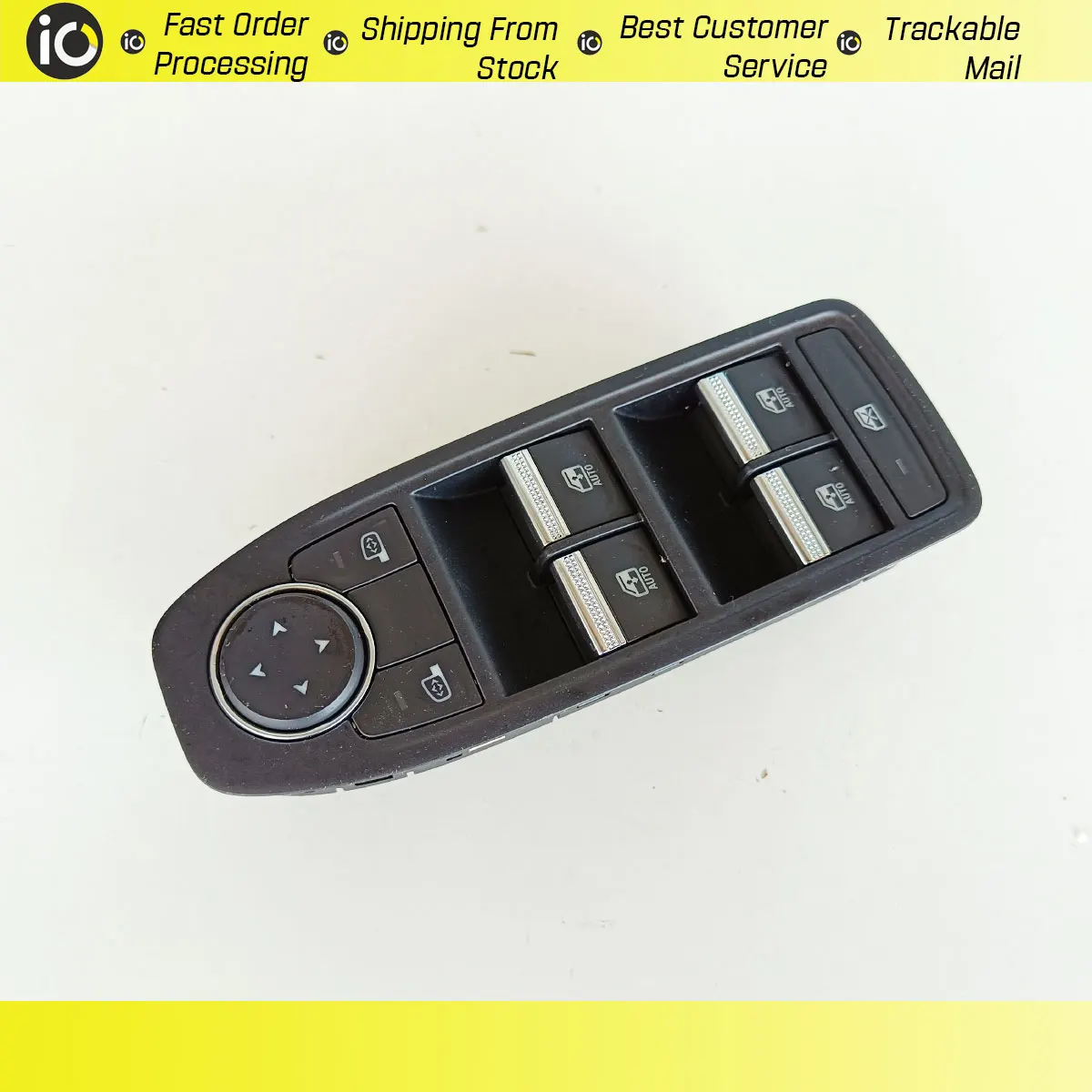 Left Front Power Window Switch Nickel Plating 254107080R for Clio 5 V Captur 2 II Fast Shipping From Turkey