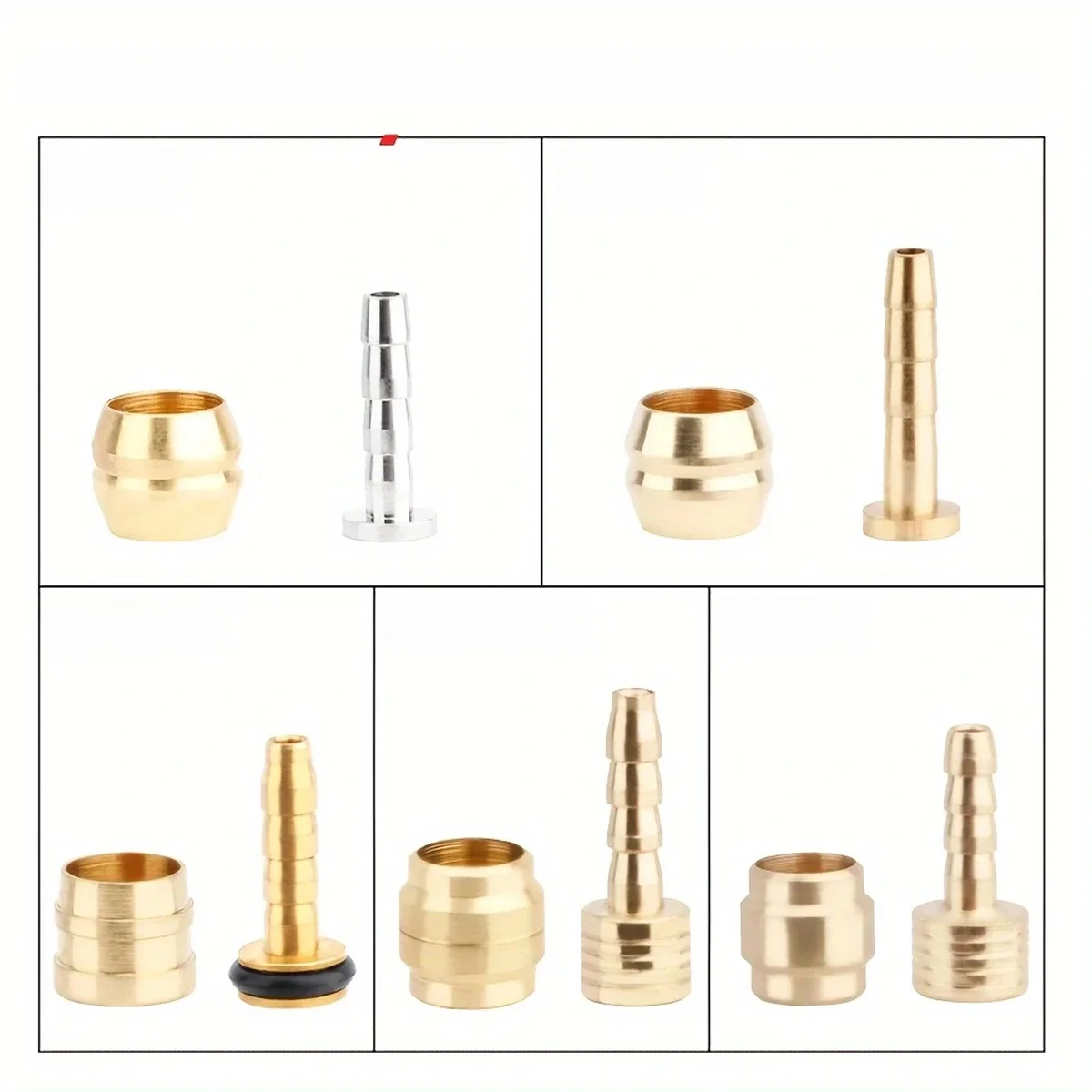 AliExpress MTB Bicycle disc brake olive head suitable for BH90 BH59 SRAM MAGURA TEKTRO olive plug-in BH90 hose plug-in brake connector kit