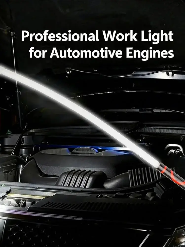 Buigbare LED-zaklampstok Draagbare flexibele werklampen Oplaadbaar met hoog lumenvermogen 3 helderheidsmodi voor monteurs Autoreparatie - afbeelding 2