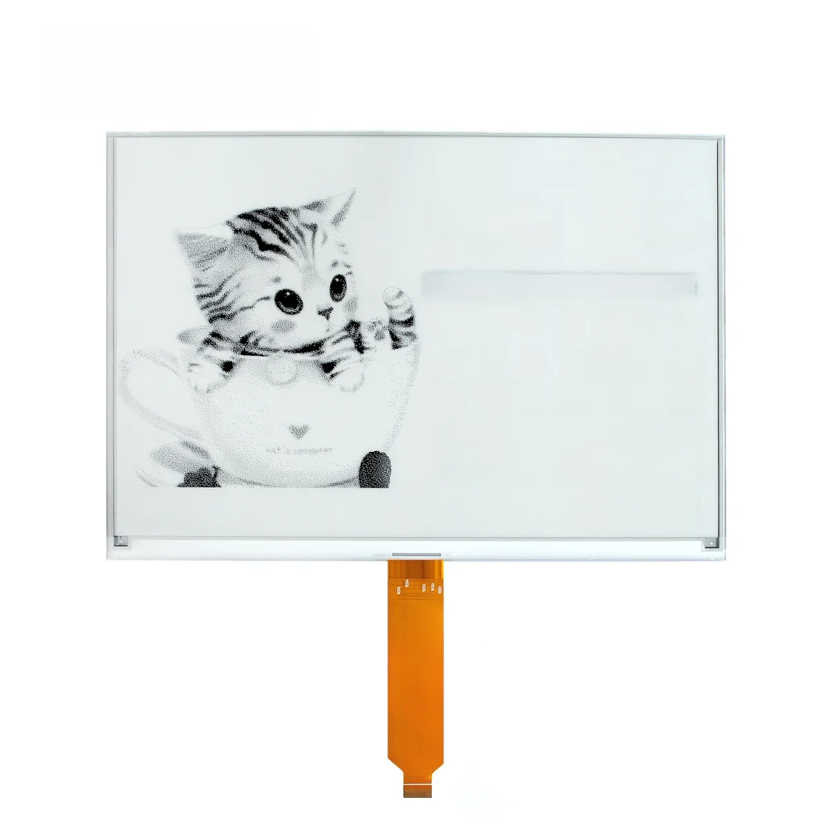 Monochromatyczny 13,3-calowy wyświetlacz E Ink A4 o wymiarach A4, przypominający papier, z rozdzielczością 960x680, obsługujący częściowe odświeżanie w 0,4 s, GDEM133T9 — zdjęcie produktu 7