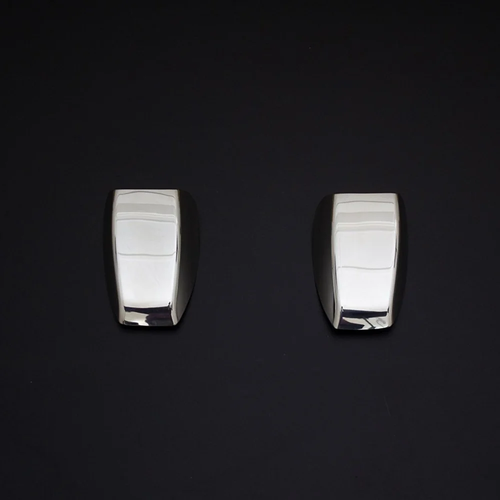 For 2PCs Peugeot Rifter chrome trunk hinge cover 2019 and up. Stainless steel. ISO9001/2008 A + grade modified